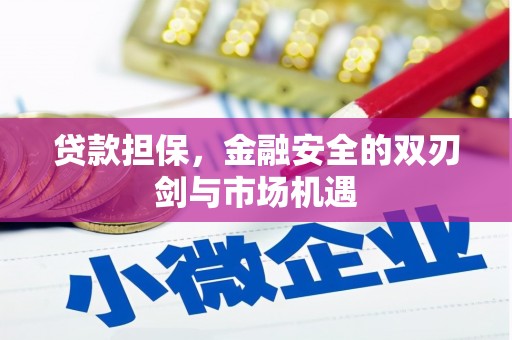 武江贷款担保，金融安全的双刃剑与市场机遇