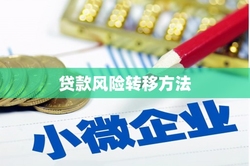 梨树县贷款风险转移方法