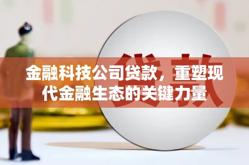 阎良金融科技公司贷款，重塑现代金融生态的关键力量
